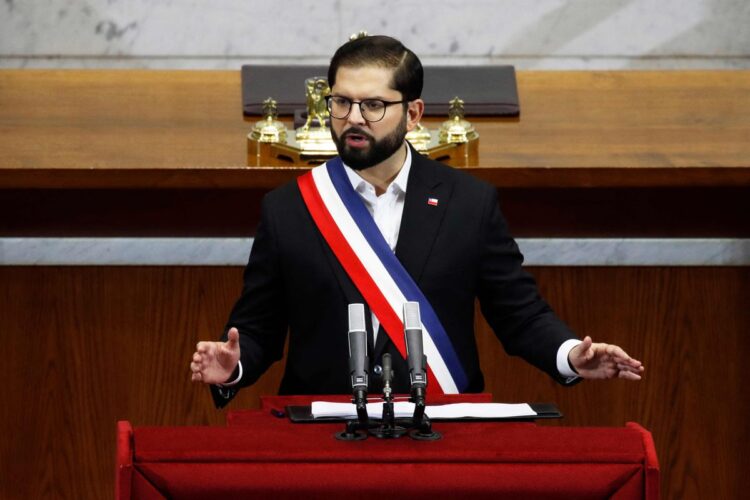 En Cuenta Pública 2023, el Presidente de Chile se refiere a leyes asociadas a la acuicultura
