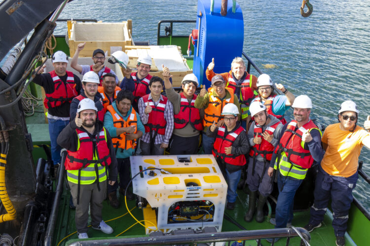 Presentan nuevo ROV para el servicio de la salmonicultura