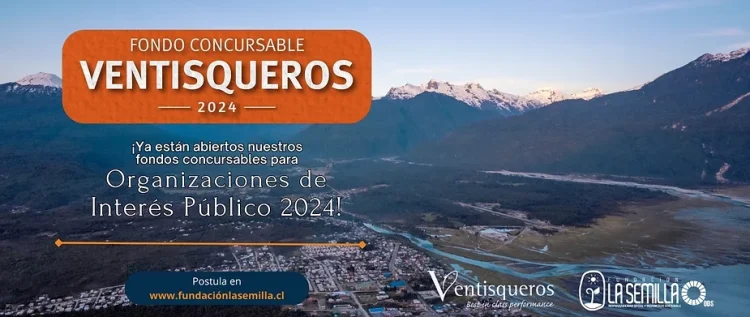 Ventisqueros abre postulaciones a fondos concursables 2024