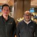 A la Izquierda, Eduardo Pulgar, PhD, CEO de Aqua Analytix, acompañado de Manuel Rodriguez Palta, MBA, Commercial Advisor de la compañía