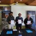 Firma del convenio entre la empresa y la USS. Créditos Blumar.