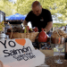 Foto: SalmonChile /Fonda del Festín fue el centro de las miradas con la preparación de salmón