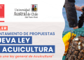 Invitan a participar e inscribirse en talleres sobre Ley de Acuicultura