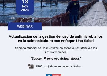 Webinar Sernapesca – Actualización del uso de antimicrobianos en la salmonicultura