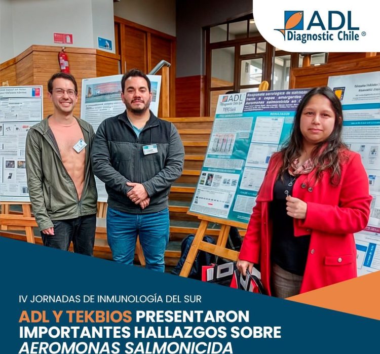 ADL Diagnostic Chile y TEKBios revelan importantes avances sobre Aeromonas salmonicida