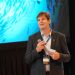 Gerente general de BioMar Chile, Derek Kohn en Patagonic RAS 2024. Créditos InfoSALMON.
