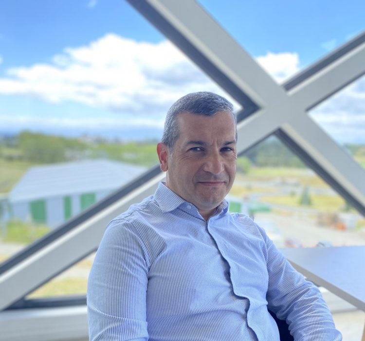Cristián Rosales, gerente de negocio para acuicultura de ChucaoTech.
