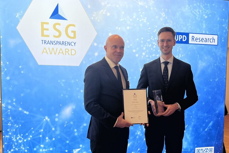 Skretting recibe el premio a la transparencia ESG por reporte de impacto