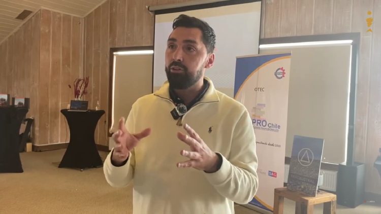 David Garrido, gerente técnico de Salmones Aysén. Créditos InfoSALMON.