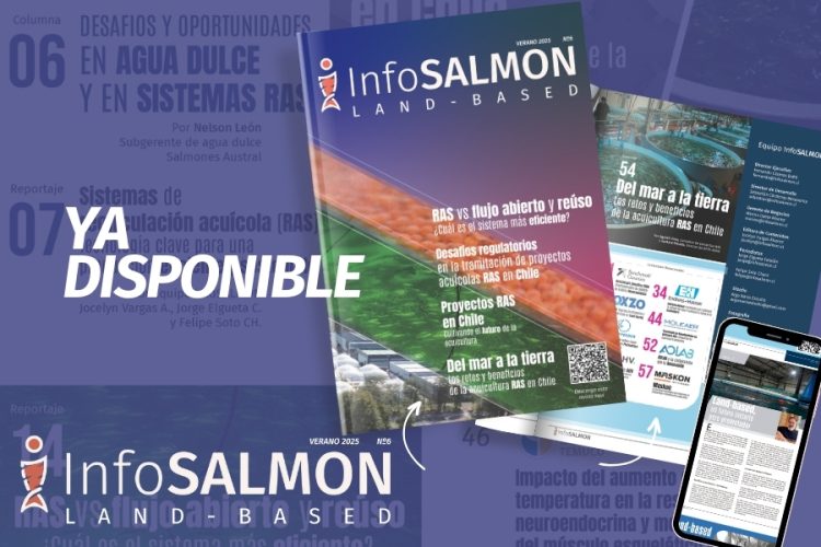 Ya está aquí la 6ta edición de la Revista InfoSALMON Land-Based