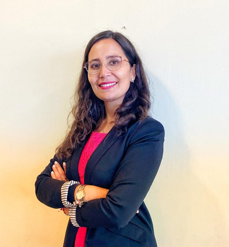 Nutricionista Caroline Yans Paredes. Créditos: Cedida 