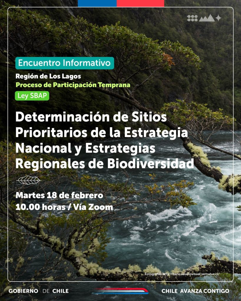 MMA invita a encuentro virtual en el marco de la Ley SBAP