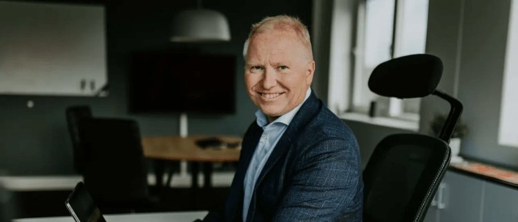 CEO Knut Nesse de AKVA group. Créditos AKVA group.