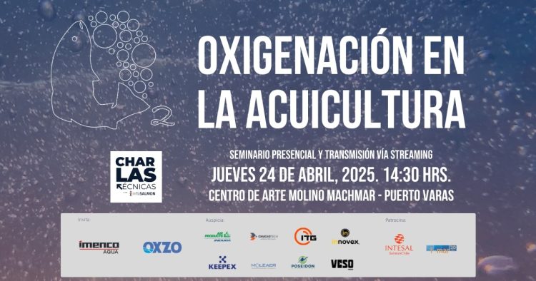 Éxito de ventas: InfoSALMON presenta programa del encuentro dedicado a la oxigenación