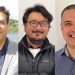 De izquierda a derecha: Dr. Iván Pérez Santos, Dr. David Tapia y Dr. Jurij Wacyk.