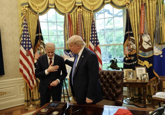 El presidente de EEUU, Donald Trump, se reunió el jueves en la Casa Blanca con el primer ministro noruego, Jonas Gahr Støre, y el ministro de Finanzas, Jens Stoltenberg. Foto: Jonas Gahr Støre/ Facebook.