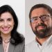 Jocelyn Olivari, gerenta de Innovación de Corfo y directora ejecutiva del Comité InnovaChile y Eduardo Arancibia, director regional de Corfo Los Lagos. Créditos: Corfo.