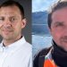 De izquierda a derecha: Francisco Valdés, gerente comercial de Vitapro Chile y el gerente técnico de Cooke Aquaculture, Eduardo Jara. Créditos: Cedida.