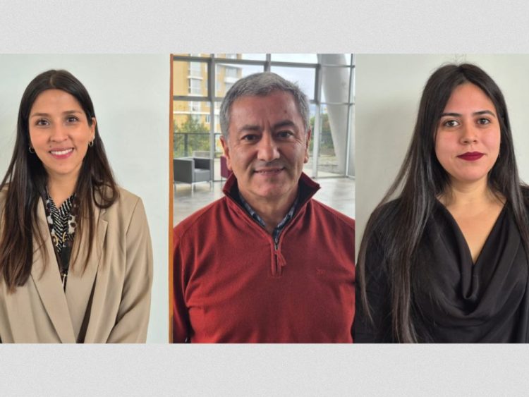 Renata Cirano, Sofofa, Ricardo López, SalmonChile y Ángeles Calderón, Australis. Créditos: InfoSALMON.