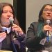 De izquierda a derecha: Directora Nacional de Sernapesca, María Soledad Tapia y la jefa de la División de Acuicultura de Subpesca, Constanza Silva. Créditos: InfoSALMON.