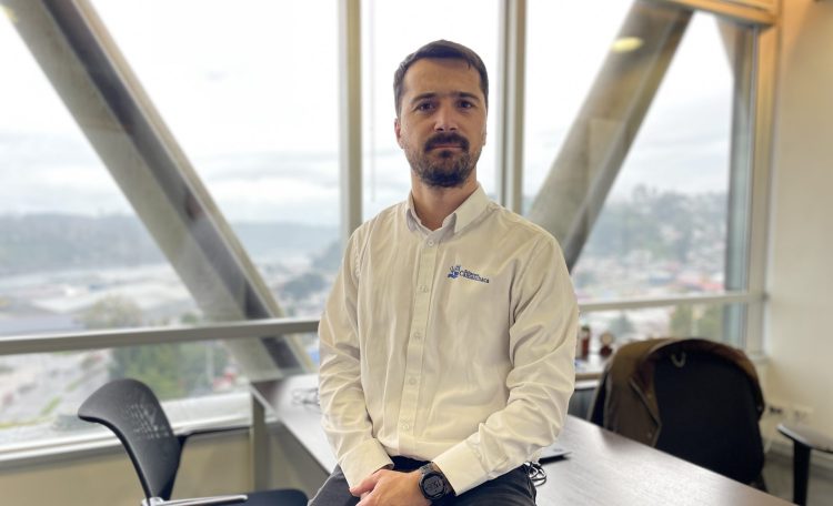 Daniel Undurraga es el nuevo gerente de Producción Agua Dulce en Salmones Camanchaca. Créditos: Salmones Camanchaca.