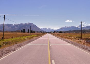 Carretera en la provincia de Chubut, Argentina. Créditos: Cedida.