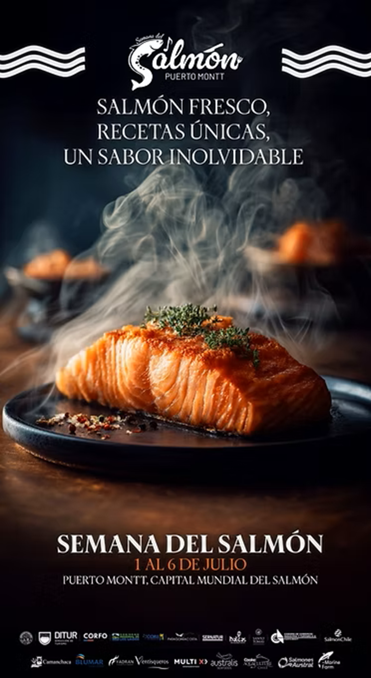 Esta semana Puerto Montt será la capital gastronómica del salmón