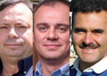 Andrés Parodi, Juan Pablo Ramírez y Patricio Bustos.