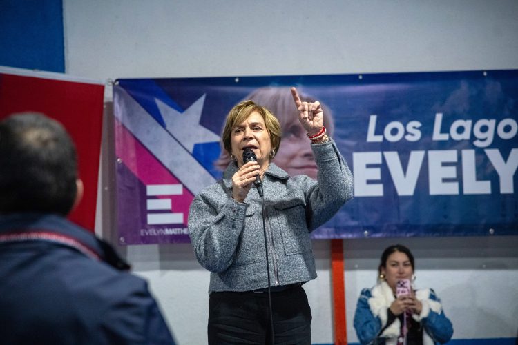 Evelyn Matthei, candidata presidencial por Chile Vamos. Créditos: InfoSALMON.