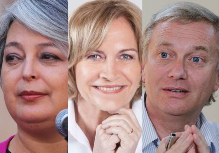 Candidatos presidenciales.