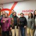 Medios especializados acuícolas y equipo de Skretting Chile en dependencias de la compañía en Puerto Montt. Créditos: Skretting Chile.