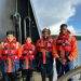 Estudiantes magallánicos visitan centro de cultivo de Australis