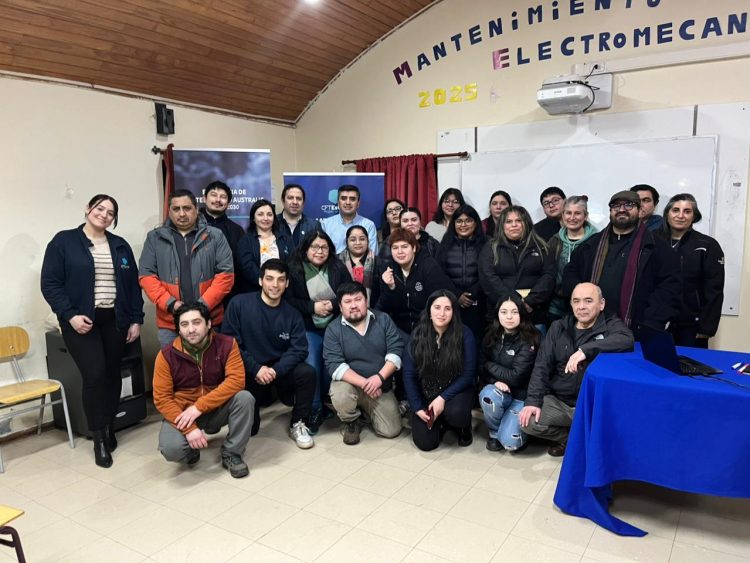 Australis impulsa capacitación técnica en Aysén