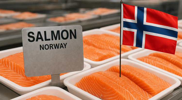 Fijan precio base del salmón para impuestos 2025