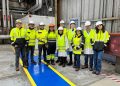 Visita ejecutivo a Skretting Chile