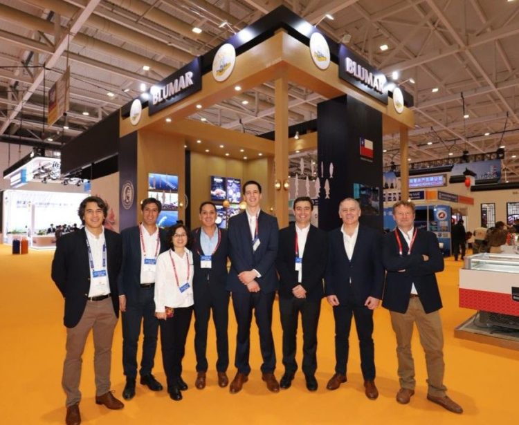 Blumar destaca dinamismo del mercado asiático tras participar en China Fisheries & Seafood Expo 2025