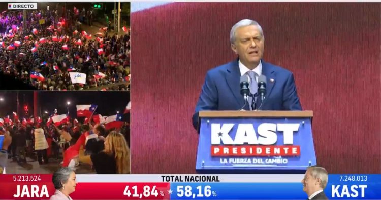 José Antonio Kast presidente de Chile 2026 -2030