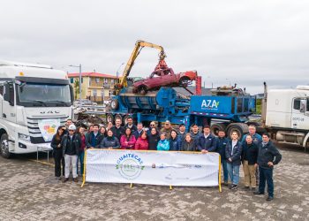 Guaitecas avanza: 15 Toneladas de chatarra se transforman en futuro