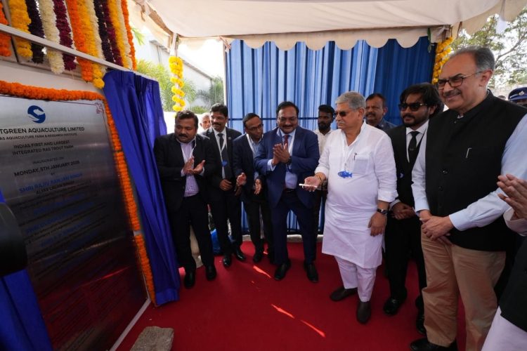 India inaugura centro RAS y rompe barreras climáticas en acuicultura