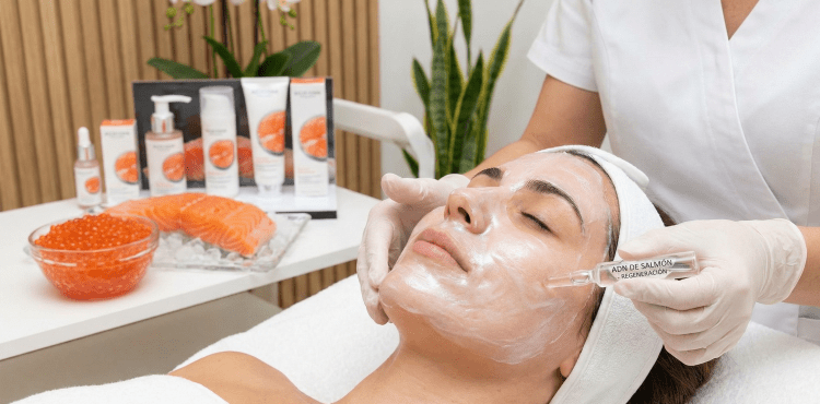ADN del salmón se posiciona como el nuevo "botox natural" en el mercado de la cosmética. Foto: Gemini