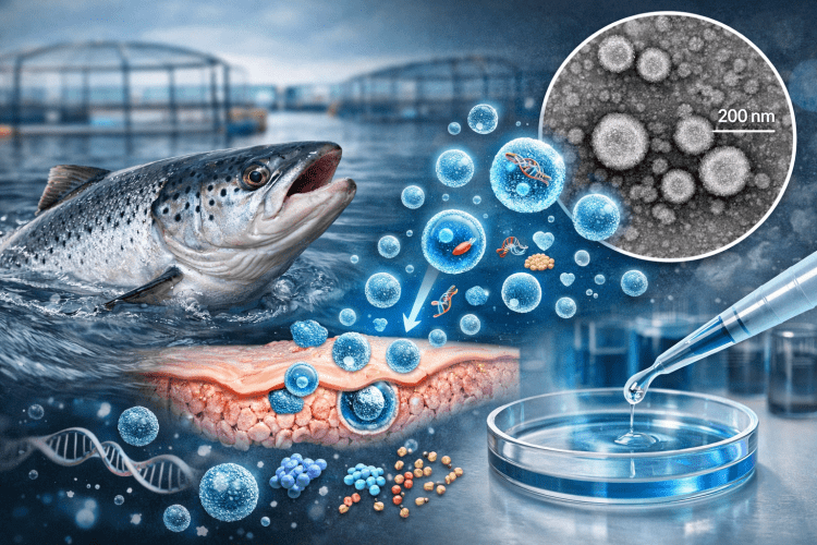 Cuando la piel del salmón habla: vesículas extracelulares como nuevas aliadas para la salud acuícola