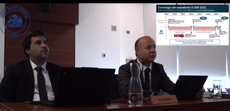 Duelo judicial : Salmones Aysén y SMA chocan en alegatos clave ante tribunal ambiental