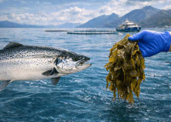 Algas fermentadas en la dieta del salmón: un impulso natural a la defensa antioxidante e inmune