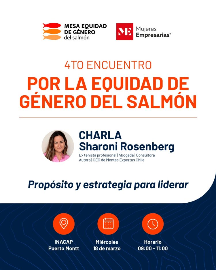SalmonChile y Mujeres Empresarias lanzan programa para potenciar liderazgo femenino en la salmonicultura