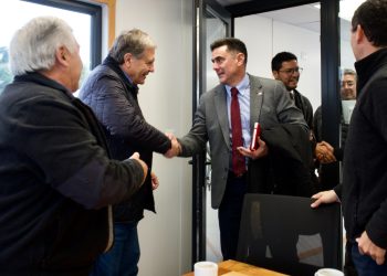 Presidente de SalmonChile y Subsecretario de Pesca realizan visita técnica a empresas estratégicas del sector productivo