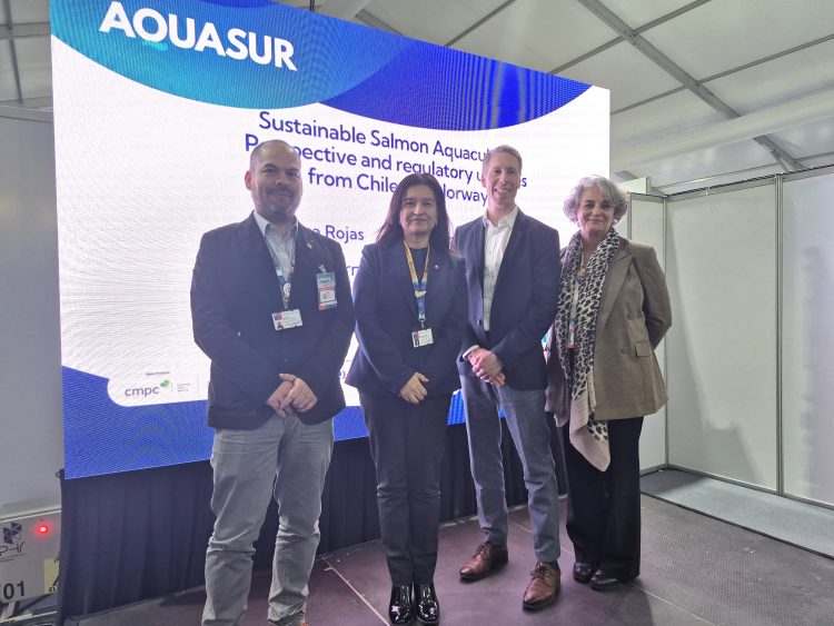 Sernapesca destaca avances en acuicultura sostenible durante Aquasur 2026