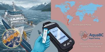 Detección de veneno paralizante (y Alexandrium cetenella) rápida, eficiente y ahora producida desde Chile para el mundo