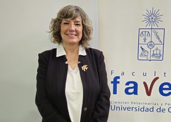 Alicia Gallardo, presidenta de la Comisión de Animales Acuáticos de la WOAH. Créditos: InfoSALMON
