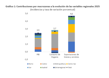 Banco Central: salmonicultura empuja el PIB de Los Lagos, Aysén y Magallanes en 2025