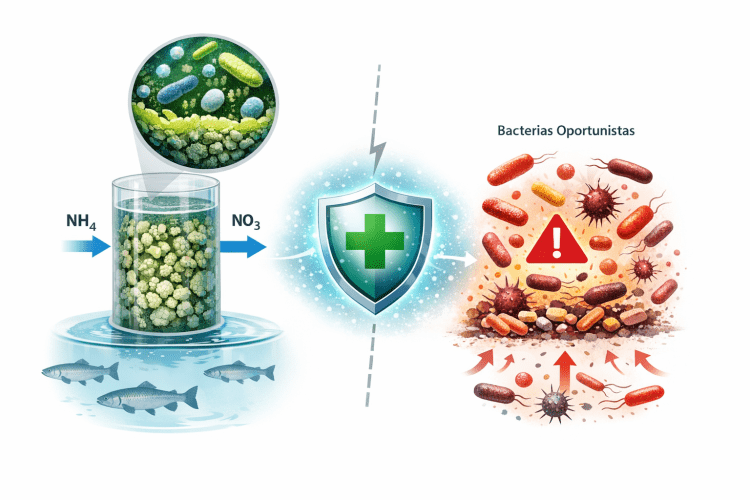 Biofiltros bajo presión: el rol invisible que define la salud microbiana en sistemas RAS